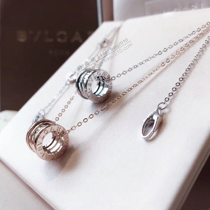 Bvlgari飾品 寶格麗B.ZERO1系列彈簧項鏈 原版字印原版龍蝦扣原版鏈尾  zgbq3267